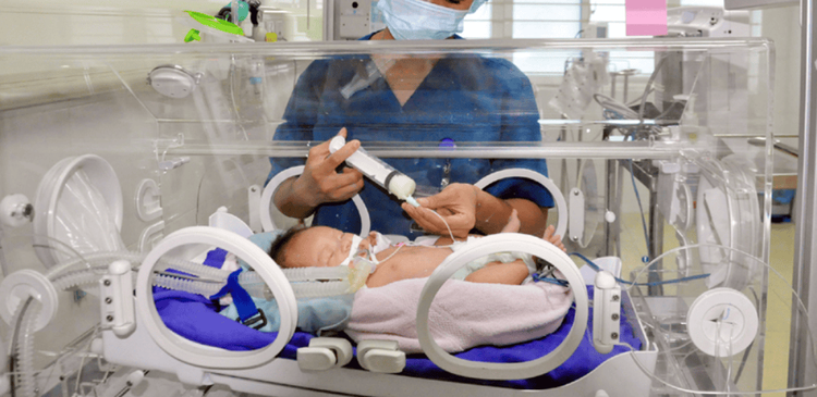 
Hình ảnh cho trẻ sơ sinh ăn qua ống thông dạ dày
