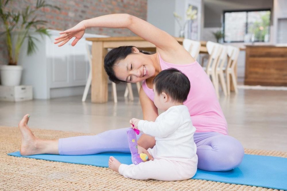 
Cha mẹ cần thường xuyên luyện tập thể thao để con cái noi theo
