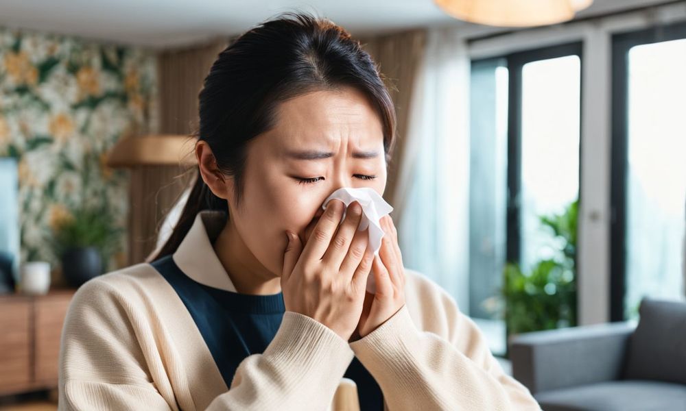 Khi mẹ bị cảm cúm không thể cho bé bú đều đặn dẫn đến tắc tia sữa. 