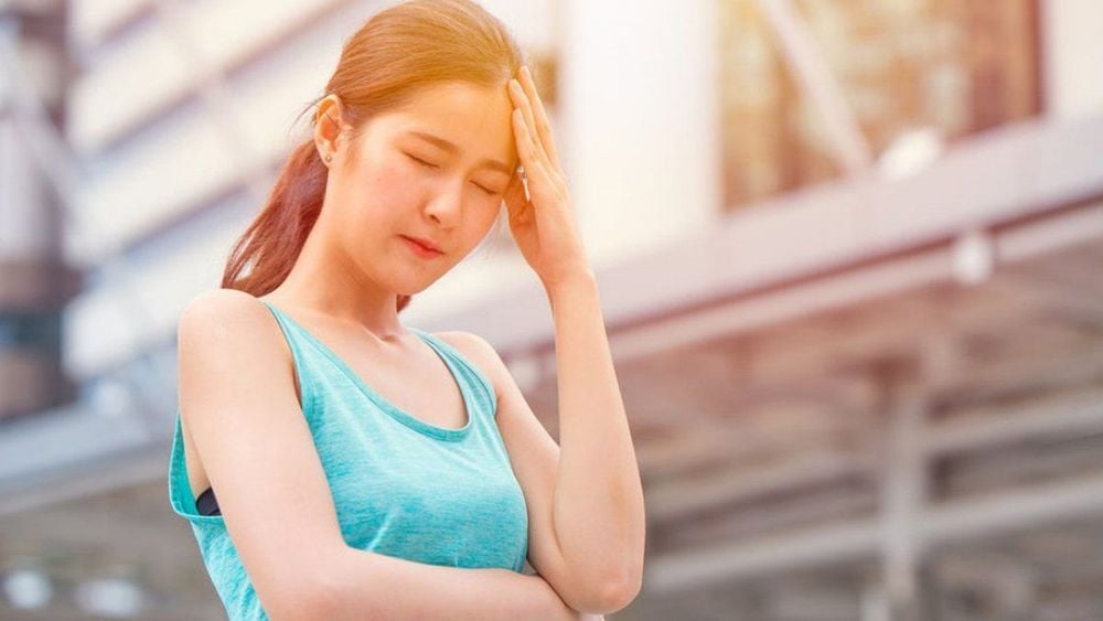 
Nhiệt độ môi trường cao dẫn đến cháy nắng

