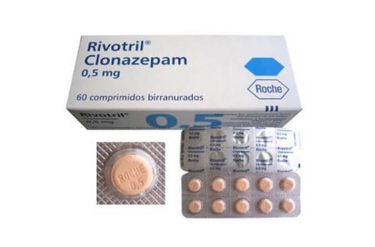 Thuốc Clonazepam trị mắt co giật
